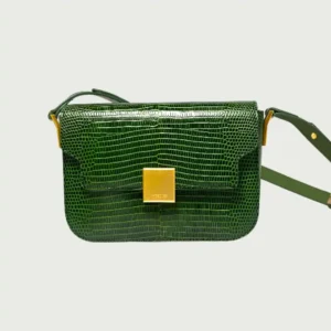 The Exotic Lizard Saddle Bag