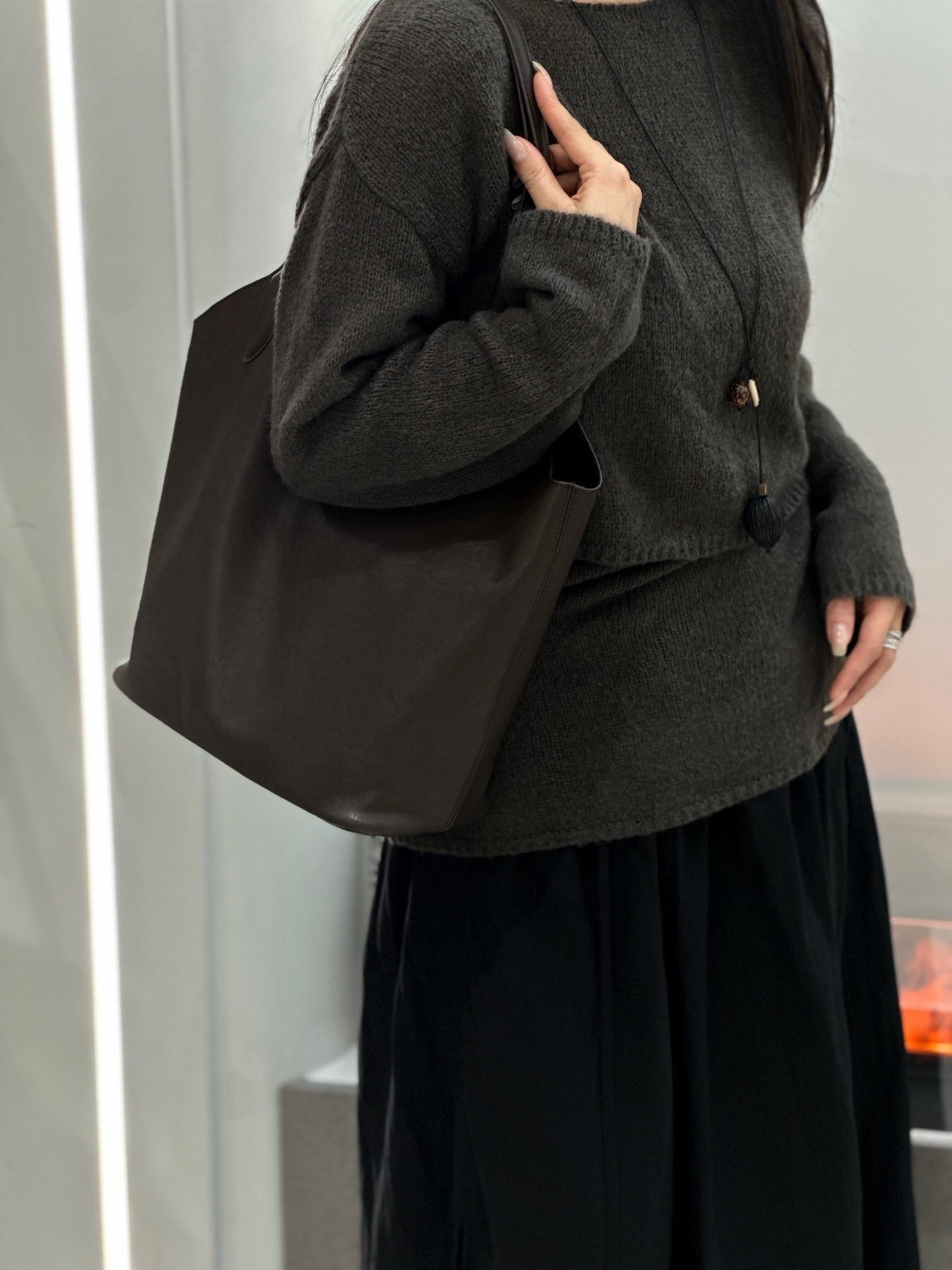 The High-End Leather Basket Bag - Image 3